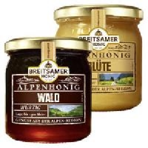 Breitsamer Alpenhonig Wald oder Bl&uuml;te, Cremig