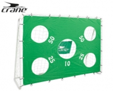 crane®Fußballtor mit Torwand und Netz 29.99 €