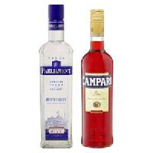 Parliament Vodka oder Campari Bitter 8.99&nbsp;&euro;