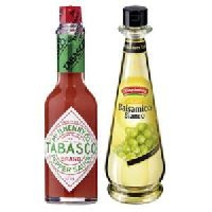 Tabasco oder Hengstenberg Delikatess-Essig 2.29&nbsp;&euro;