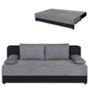 Boxspringsofa - grau-schwarz - Dauerschläfer 399.99 €