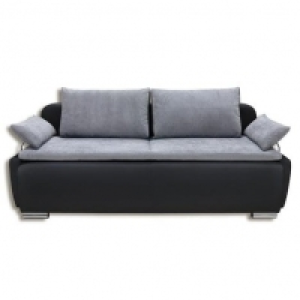 Boxspringsofa - schwarz-grau - Dauerschläfer 599.99 €