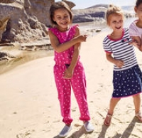 NKD  Kinder-Mädchen-Jumpsuit mit Meeres-Motiv