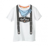 NKD  Kinder-Jungen-T-Shirt mit Hosenträger-Aufdruck