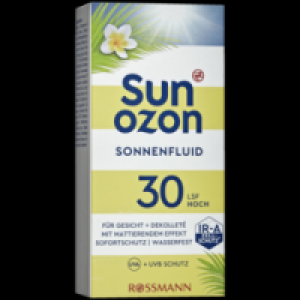 Rossmann Sunozon Sonnenfluid LSF 30