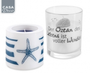 CASA Deco Kerzensortiment Maritim 1.99 €