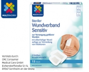 MULTINORM Steriler Wundverband 2.45 €
