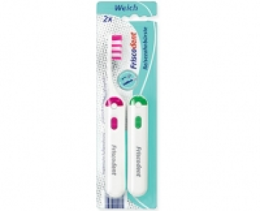 Friscodent Reisezahnbürsten, 2 Stück 1.99 €
