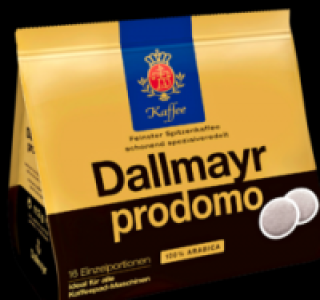 DALLMAYR Kaffee-Pads 1.49&nbsp;&euro;