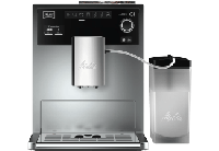 MediaMarkt Melitta MELITTA E 970-101 Caffeo CI Kaffeevollautomat Silber (Stahl-Kegelmahlw