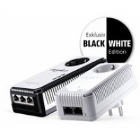 Euronics Devolo dLAN 500 AV Wireless+ Starter Kit Power WLAN Black & White Edition