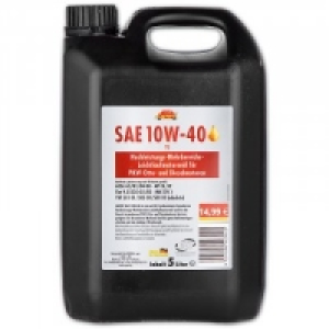 SAE 10W-40, 5 Liter 14.99 €