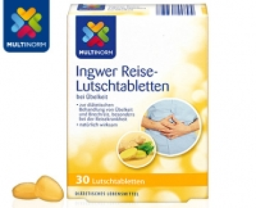MULTINORM Ingwer Reise-Lutschtabletten 3.25 €