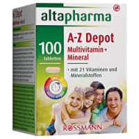 Rossmann Altapharma A-Z Depot Multivitamin + Mineral Tabletten