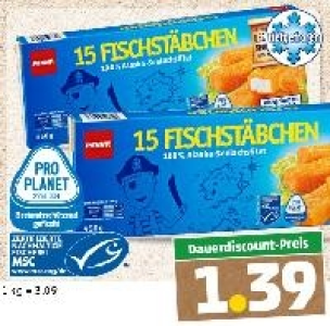 PENNY Fischstäbchen 1.39 €