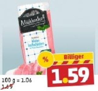M&Uuml;HLENHOF Delikatess-Hinterkochschinken 1.59&nbsp;&euro;