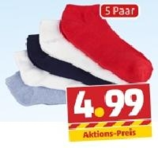 CARLA PORT LOUIS Damen- oder Herren-Sneakersocken 4.99&nbsp;&euro;