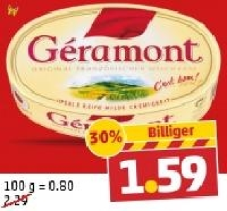 G&Eacute;RAMONT Original franz&ouml;sischer Weichk&auml;se 1.59&nbsp;&euro;