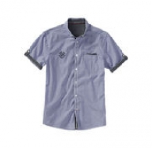 Herren-Hemd mit Krempel-Ärmeln 7.99 €