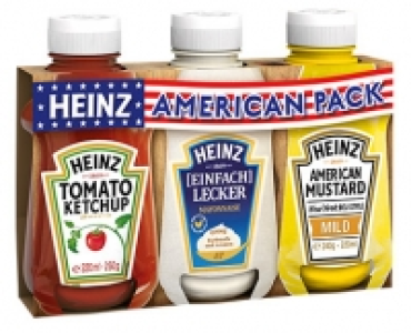 HEINZ AMERICAN PACK 2.89 €