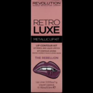 Retro Luxe Lip Kit Metallic - The Rebellion 5.99 €
