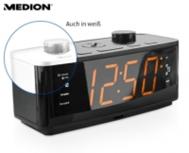 Aldi Süd  MEDION®Uhrenradio mit Radio Data System MEDION® LIFE® P66077 (MD 43872