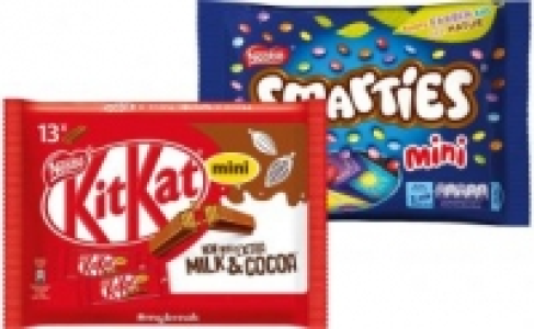 KitKat, Lion oder Smarties Minis 1.79 €