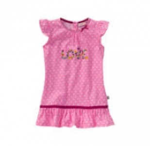 Baby-Mädchen-Kleid mit Punkte-Muster 3.19 €