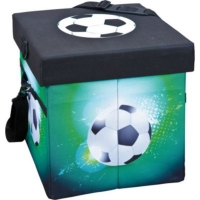 Plus  Links Faltbare Kühltasche und Hocker in Einem - Fanbox I Fußball