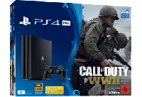 MediaMarkt Sony SONY PlayStation 4 Pro 1TB Schwarz + Call of Duty WWII + Thats You Vo