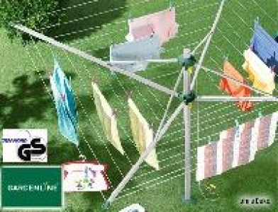 Aldi Süd Gardenline Aluminium Wäschespinne