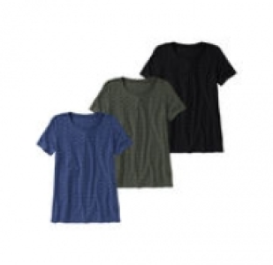Damen-T-Shirt mit Struktur-Muster 9.99 €