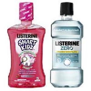 Listerine Smart Kidz, Total Care oder Zero Mundsp&uuml;lung 3.99&nbsp;&euro;