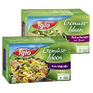 iglo Gem&uuml;se-Ideen, Rahm-Gem&uuml;se oder Mittelmeer-K&uuml;che 1.99&nbsp;&euro;