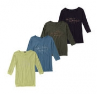 Damen-Shirt mit elastischem Saum 2.99 €