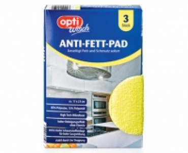 optiWisch Anti-Fett-Pad, 3 Stück 2.99 €