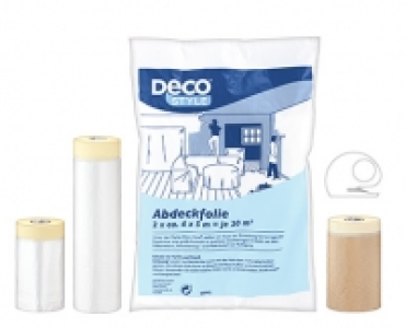 Aldi Süd  Deco STYLE®Abdeckfolien-Set, 6-teilig