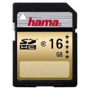 Highspeed-SDHC-Karte 16 GB 9.99&nbsp;&euro;