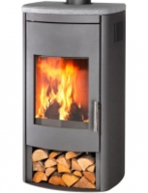 Kaminofen »KONSTANZ«, Naturstein, 8 kW, Dauerbrand, mit Holzfach 699.99 €