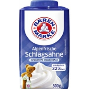 B&auml;renmarke Schlagsahne 1.65&nbsp;&euro;