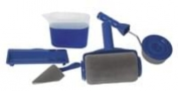 Mediashop Renovator Paint Runner Pro-Set incl. Farbroller, Ablagefläch
