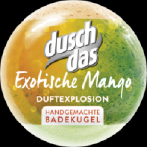 Duschdas Badekugel Exotische Mango