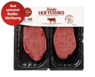 meine METZGEREI Hüftsteaks 4.99 €