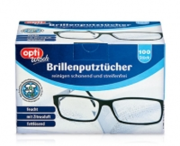 optiWisch Brillenputztücher 1.59 €
