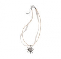 NKD  Damen-Halskette mit schönem Edelweißanhänger