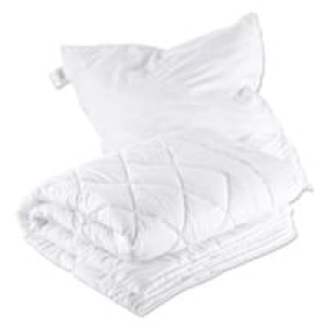 Microfaser-Betten-Set 135 x 200/80 x 80 cm