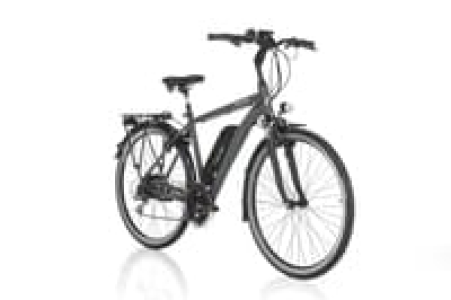 FISCHER Trekkingbike E-Bike ETH 1806 Herren, 28 Zoll, Anthrazit-grau,