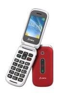 Real  OLYMPIA Mira rot Senioren Mobiltelefon, große Tasten und Farbdisplay
