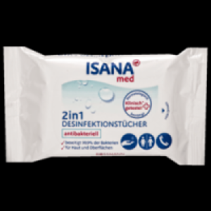 2in1 Desinfektionstücher 0.89 €