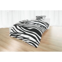 Plus  Dekor Bettwäsche Zebra, 135x200 cm
